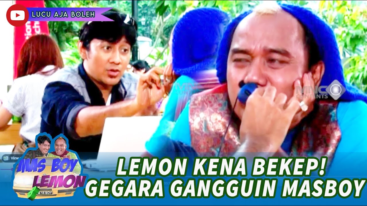 GEGARA LEMON! LAPTOP MAS BOY JADI HILANG! LEMON LANGSUNG JADI SASARAN! - MAS BOY DAN LEMON
