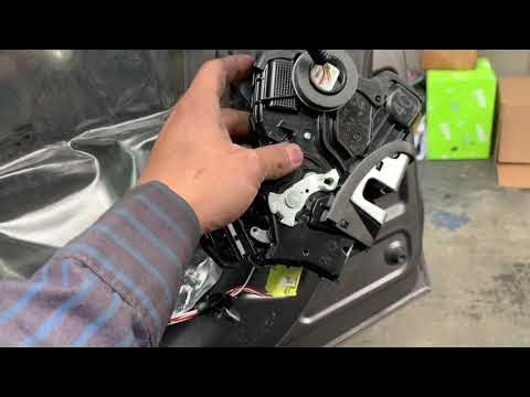 Toyota Sienna Door Lock Assembly Replacement (Door Wont Unlock) - YouTube