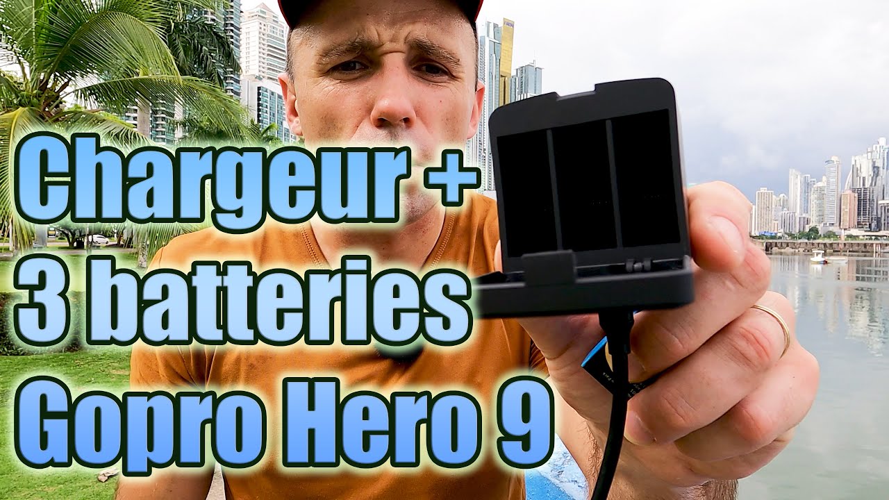 Chargeur de batterie externe pour Gopro Hero 3