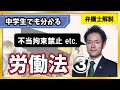 【労働法】採用選考時・雇用時のルール、賠償予定の禁止、前借金相殺の禁止、強制貯金の禁止差別の禁止、間接差別、ポジティブ・アクション、障害者雇用率制度【3/19】