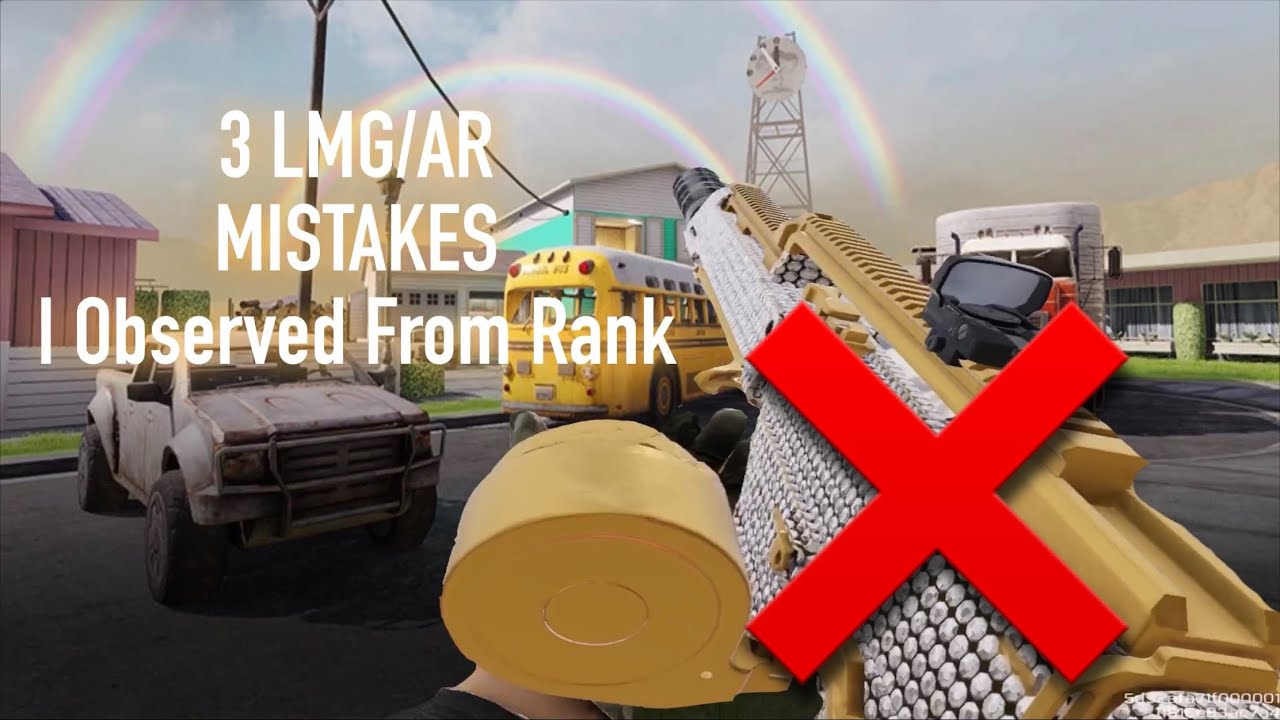 3 Mistakes LMG/AR Players Do Too Much In Rank (pro tips)