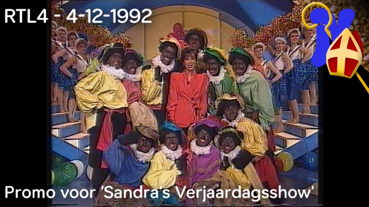 RTL4 promo 'Sandra's Verjaardagsshow' (4-12-1992)