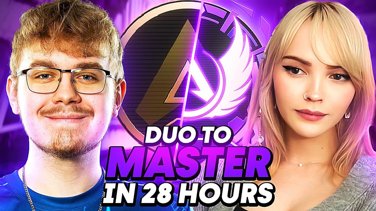 My GF & I Duo'd Rookie to Masters in ONE Stream (28 Hours) | Apex Legends