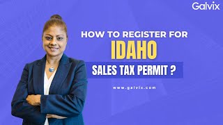 How to Get an Idaho Sales Tax Permit Registration - Step-by-Step Visual Walkthrough