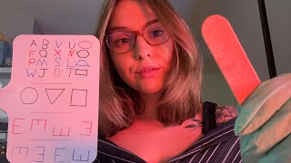 Testing your Depth Perception ASMR Visual Exam