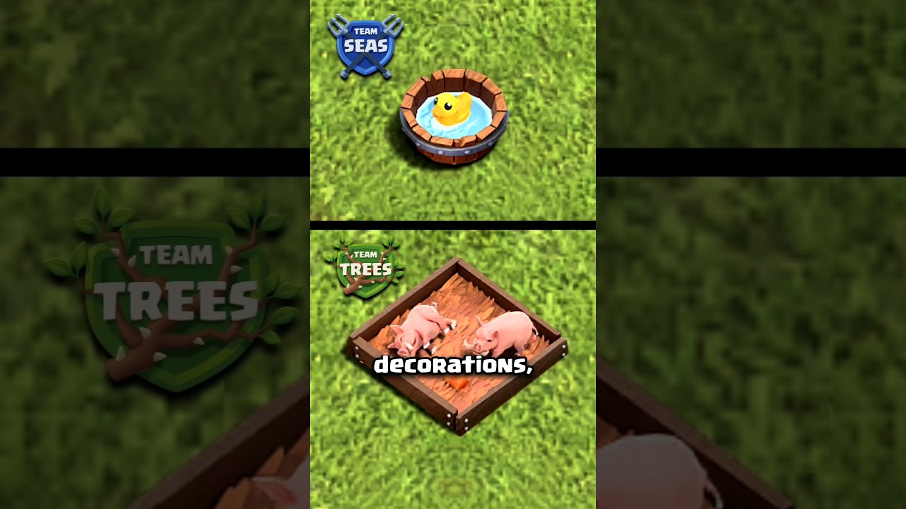 You can only pick one of these decorations (Clash of Clans)