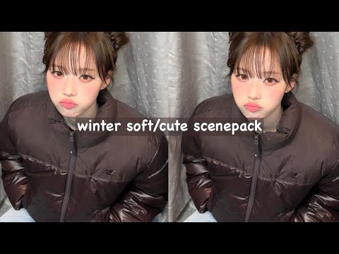 winter ⎯ soft/cute scenepack