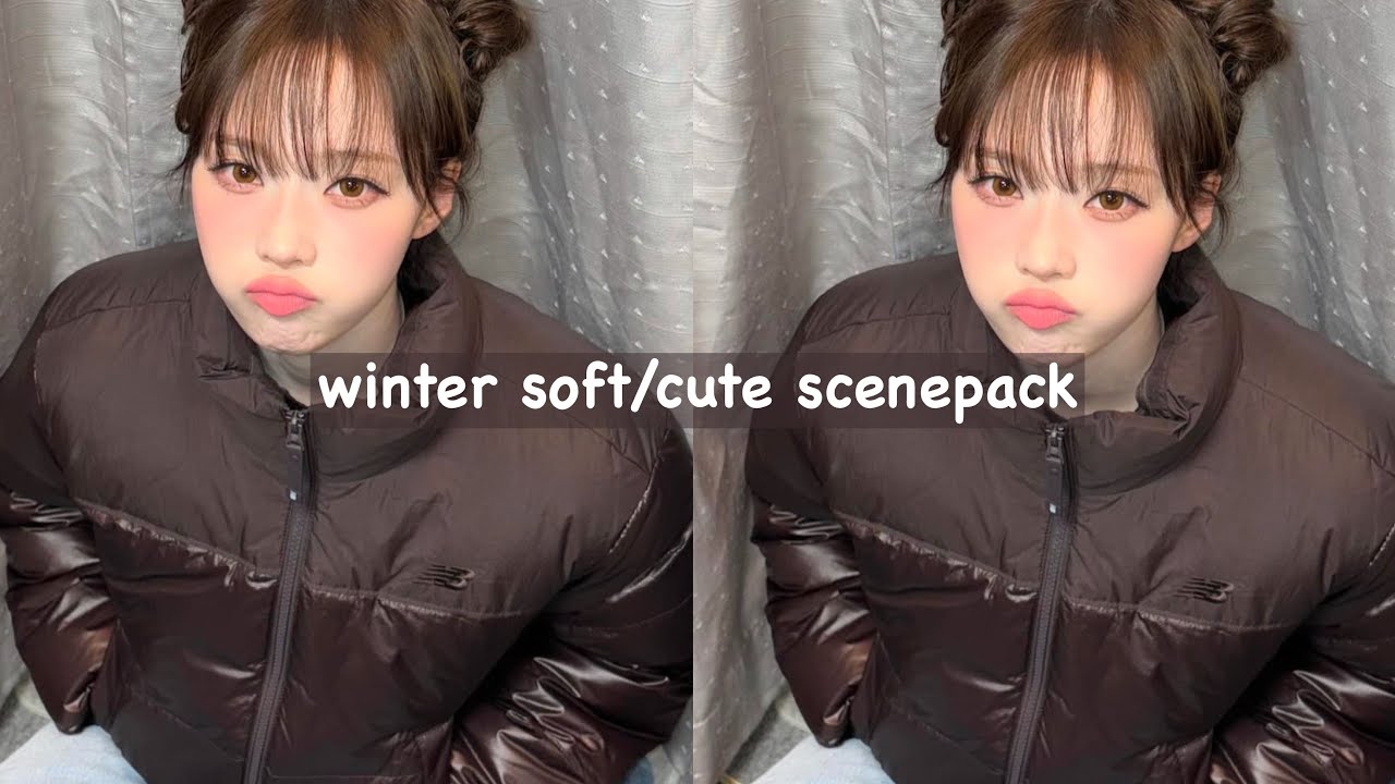 winter ⎯ soft/cute scenepack