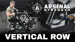 Vertical Row | Reloaded Series | Gym Design & Gym Equipment - Arsenal Strength