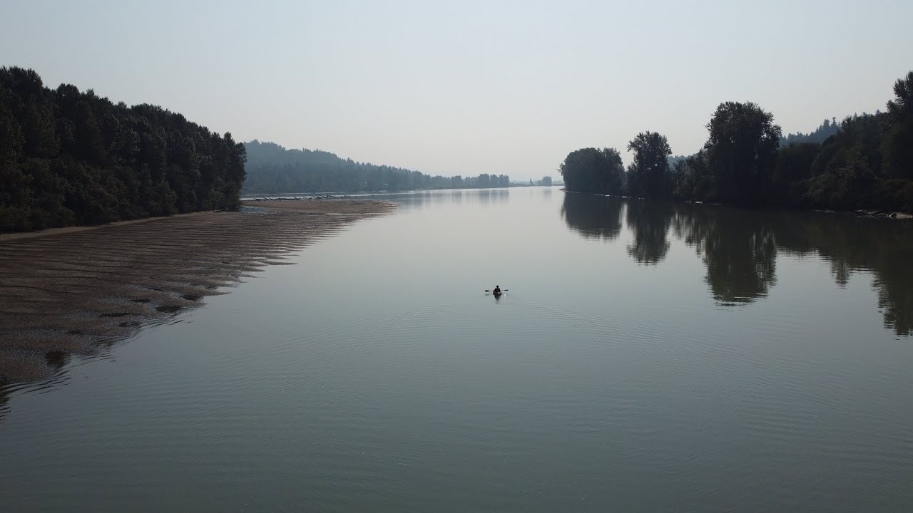 Kayaking Crescent Island, Glen Valley Park | Beautiful British Columbia