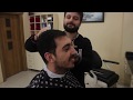 ASMR Turkish Barber Haircut,Nose Wax and Beard Shave 11 (33 Mins)