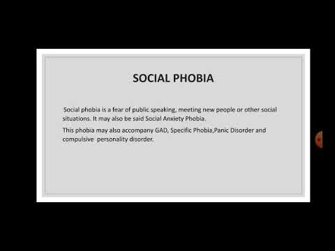 Phobia- Types, Causes and Treatment/ Dr Latika Varma