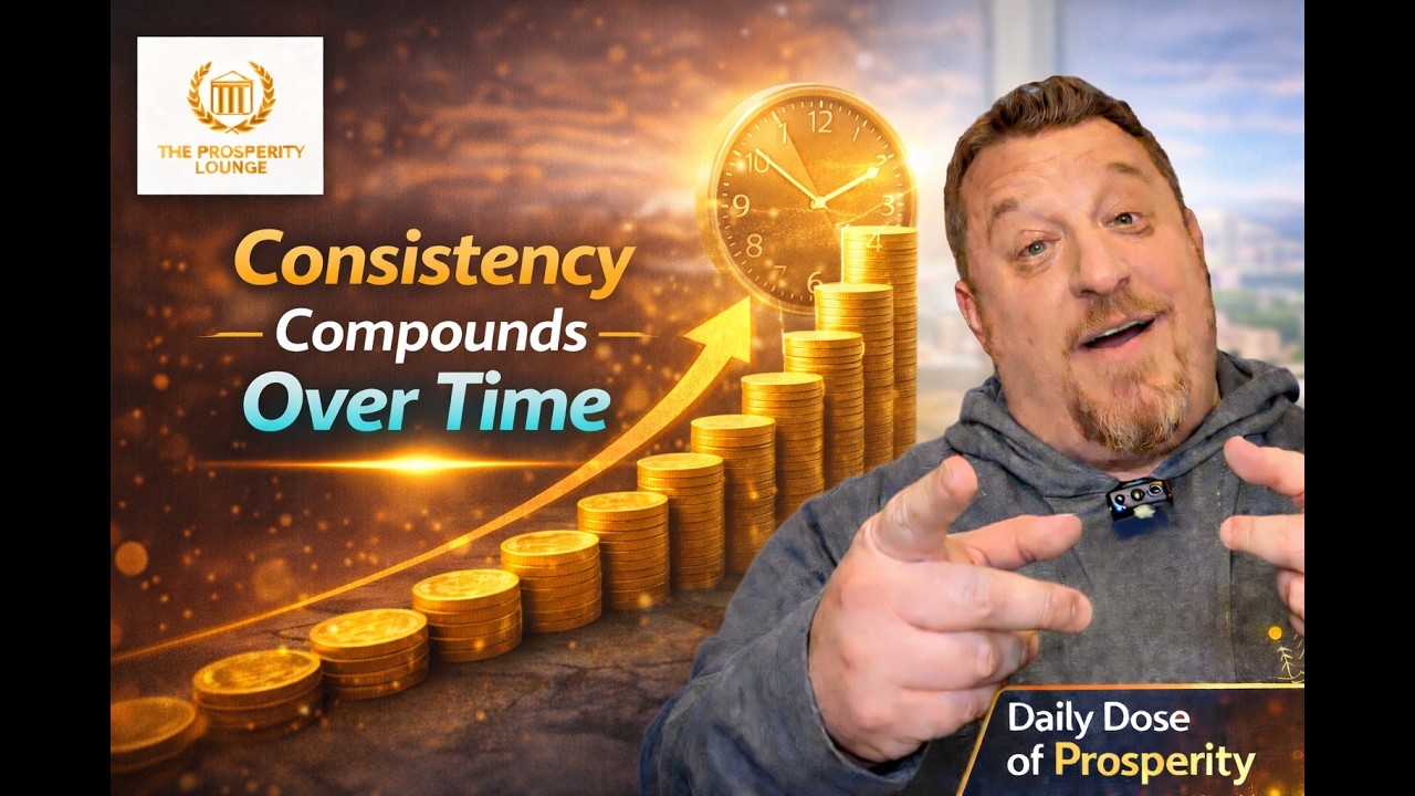 Ep. 45 – Consistency Compounds Over Time – Daily Dose of Prosperity