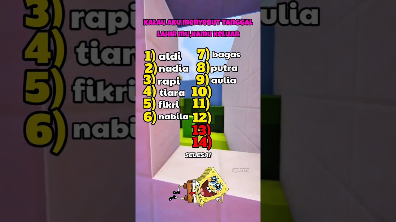 cek nama mu