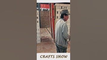 Solid brick uploading process- Good tools and machinery make work easy