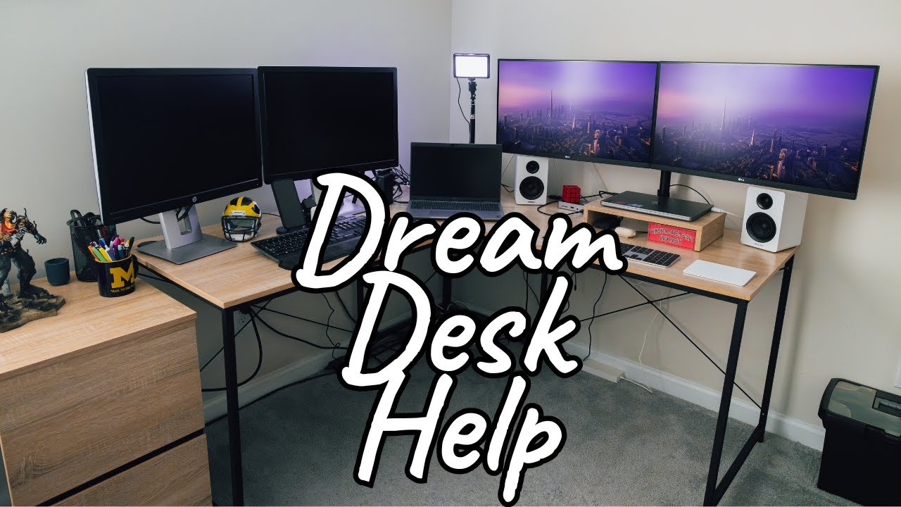 Dream Desk Setup : Help Me Build My Dream Desk - YouTube