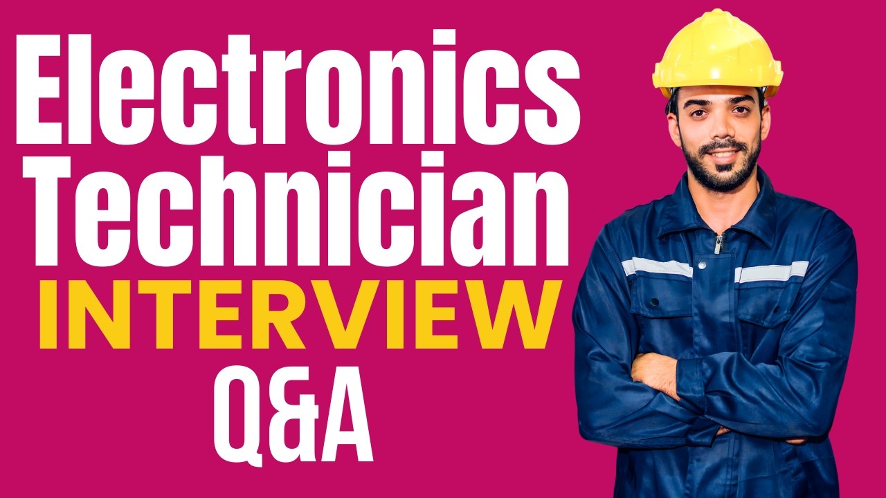 Electronics Technician Interview Questions and Answers for 2026 - YouTube