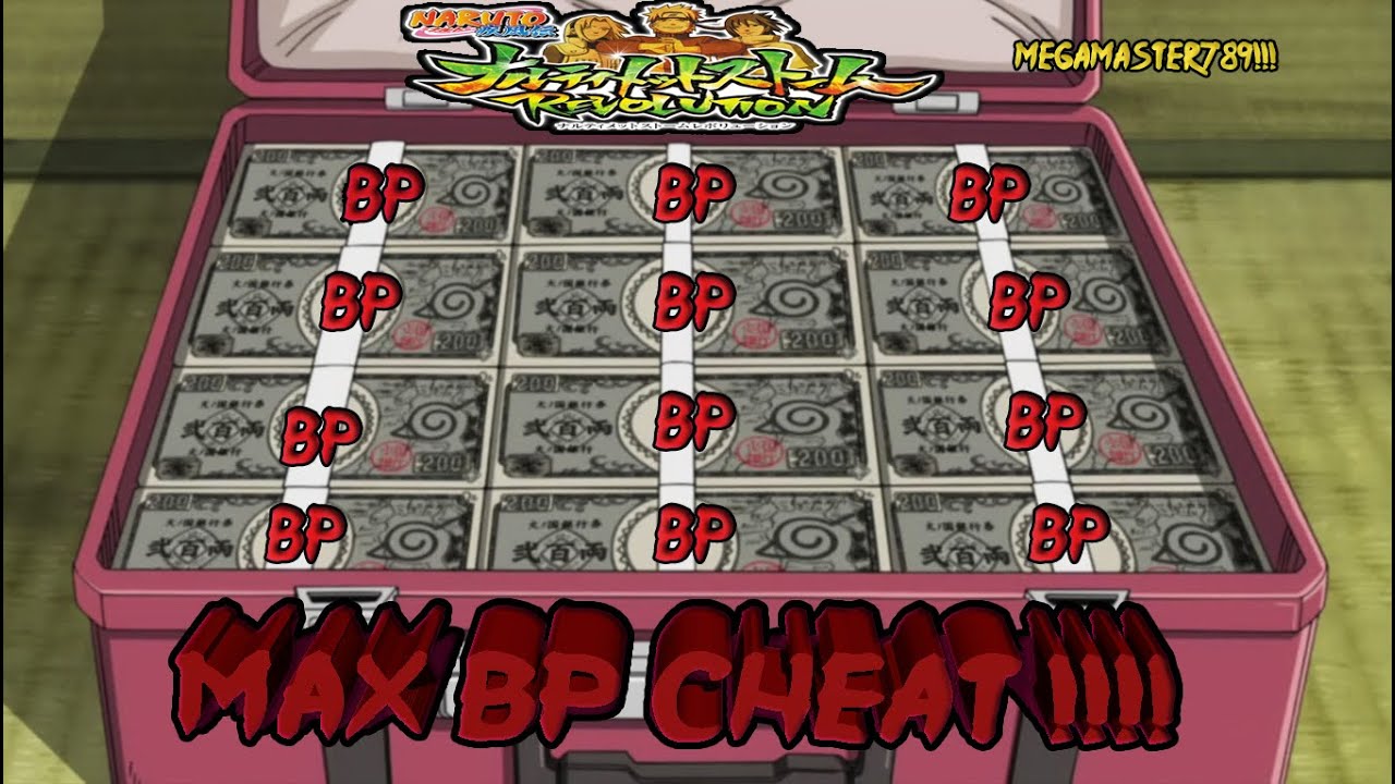 NARUTO SHIPPUDEN: Ultimate Ninja Storm REVOLUTION - BP HACK TUTORIAL!