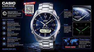 CASIO LINEAGE LCW-M100DSE-2A | NEW BATTERY & O-RING INSTALLATION