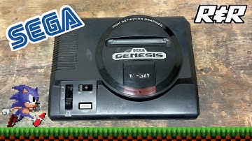 Sega Genesis Console Restoration | Mega Drive Retro Tech Repair