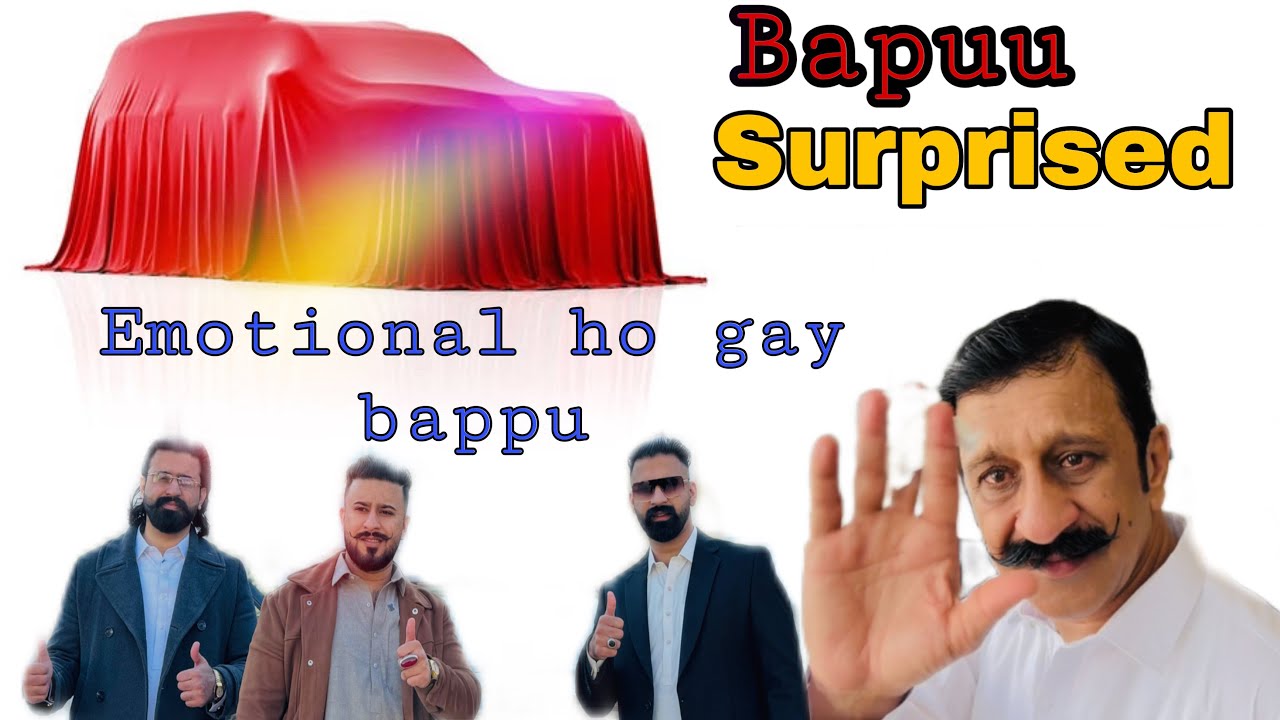 Surprise Bappu with new luxury Car 🚗 || Bappu Emotional ho gai 🥲😢 - YouTube