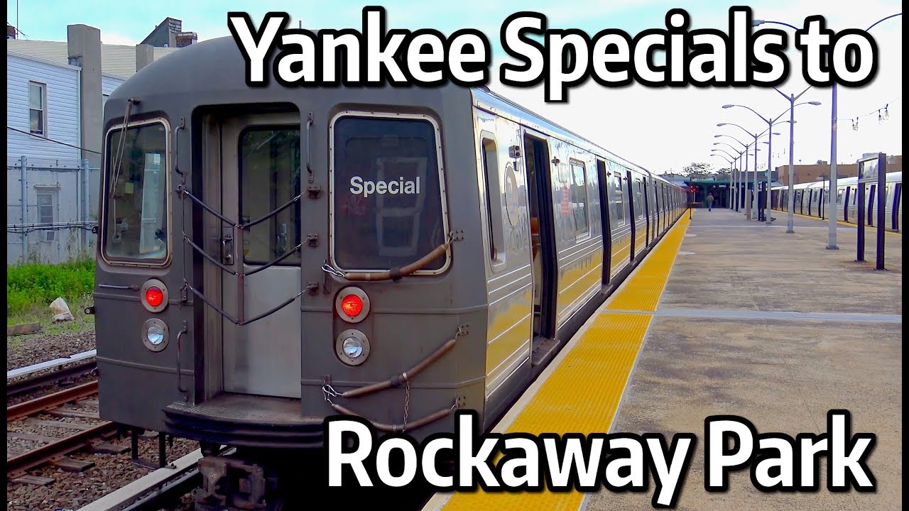 ⁴ᴷ Yankees Baseball Special Trains to Rockaway Park
