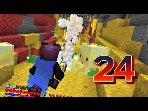 CATEI OS CÚBÃO NA NOVA CAVERNA DE ENXOFRE! - CoisaAutomática #24 | Minecraft