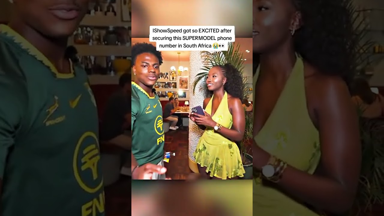 IShowspeeds CRAZY Reaction to Getting SUPERMODEL Phone Number