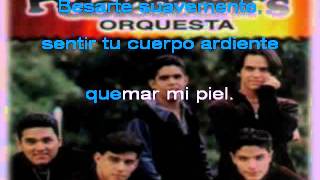 Video thumbnail of "Los Adolescentes Horas Lindas Karaoke"