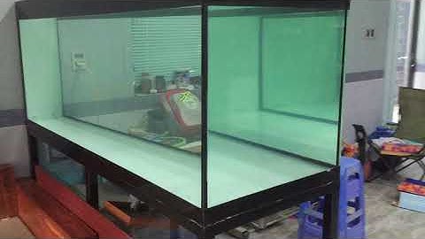 Hồ cá công nghệ mới 4 lớp đáy