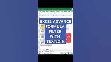 Master ADVANCED Formula Tricks WITH Filter and TextJoin! 😎