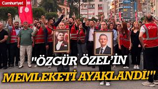 Özgür Özel’in memleketi Manisa ayakta: CHP Genel Merkezi’ndeki tahliye girişimine sert protesto!
