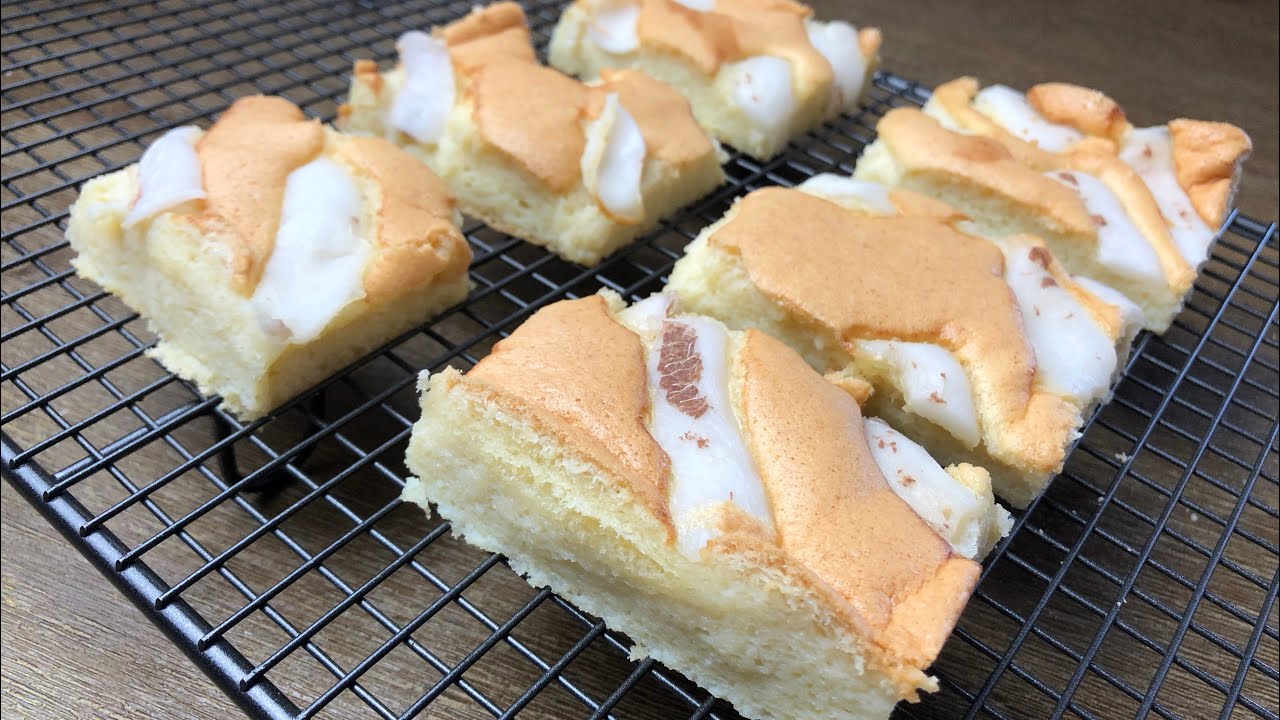 ชิฟฟ่อนมะพร้าวอ่อนคีโต| Keto Coconut Chiffon cake