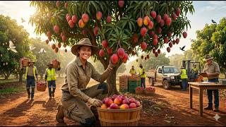 Australia’s Golden Mango Kingdom 🥭 Massive Harvest & Factory Tour