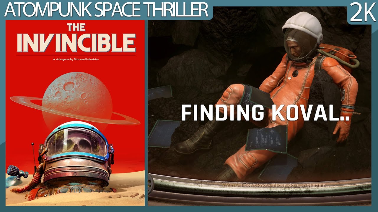 The Invincible (2023) Finding Koval - Demo Gameplay - RTX 3070Ti