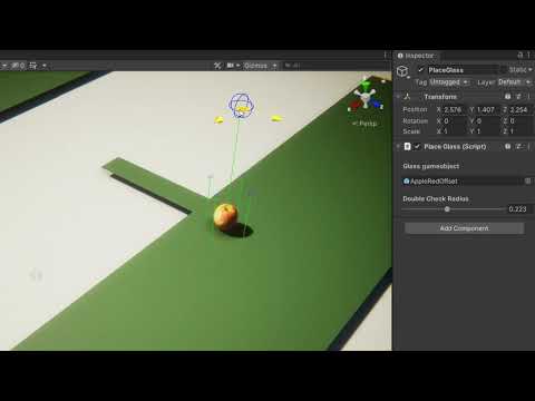 Unity Place object detecting borders WIP