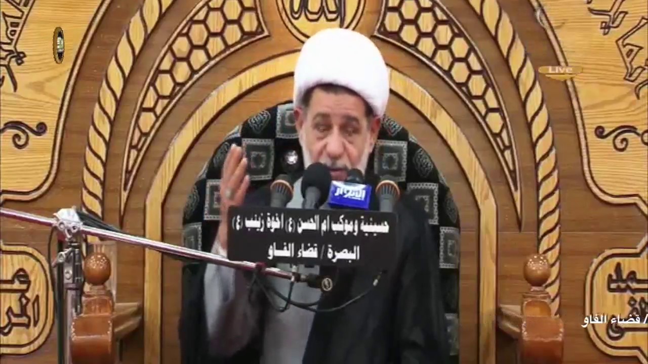 الشيخ جعفر الآبراهيمي  ليلة ١٢ رمضان حسينية آم الحسن ـ البصرة