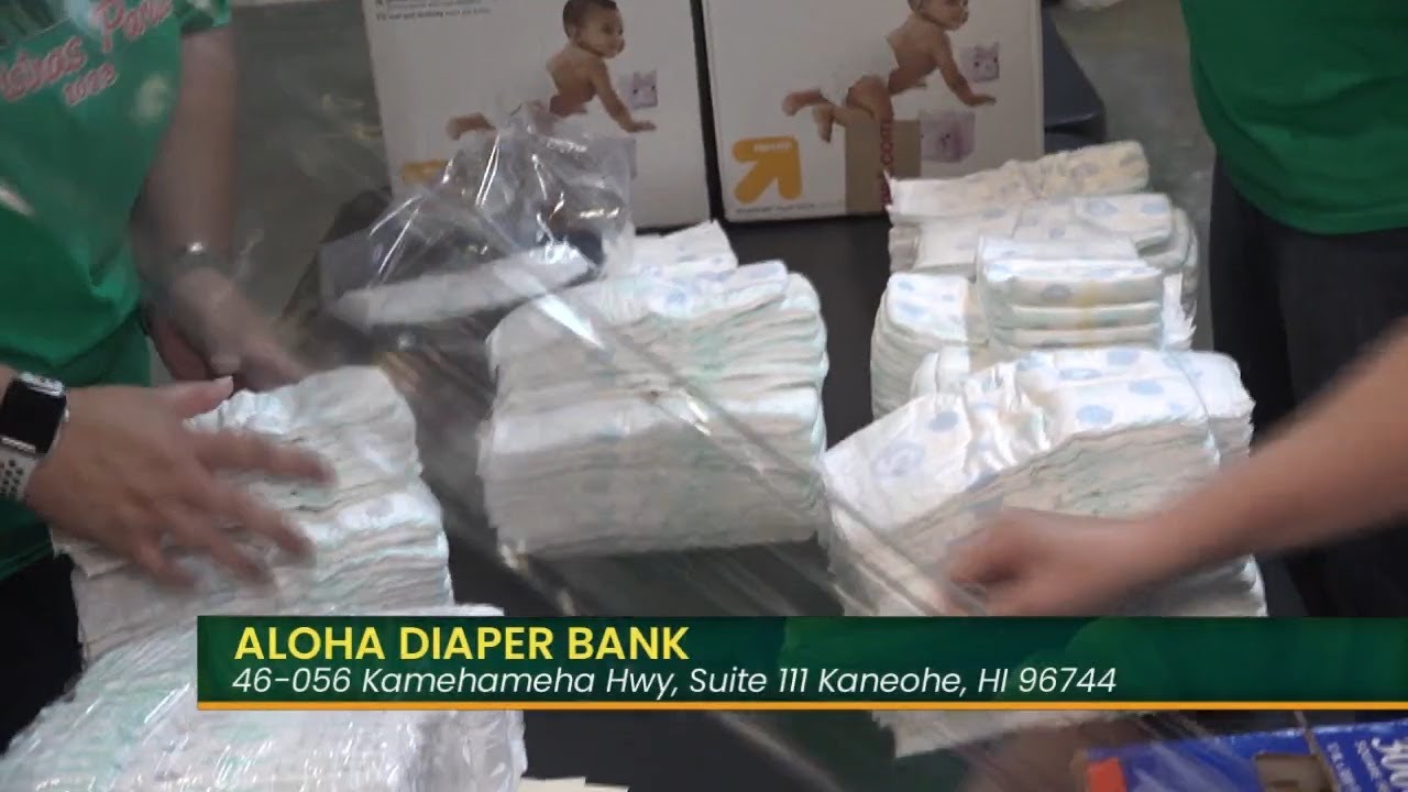 Wiping out diaper needs in Hawaii YouTube