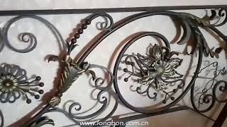 The Beautiful Design Of Wrought Iron Railing For Stairs