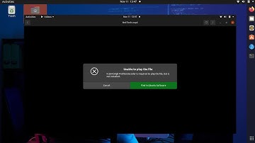 Video not playing media codec solution for Ubuntu 21.10