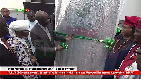 Governor Obaseki Launches The Edo State Flood, Erosion, And Watershed Management Agency (EdoFEWMAP)