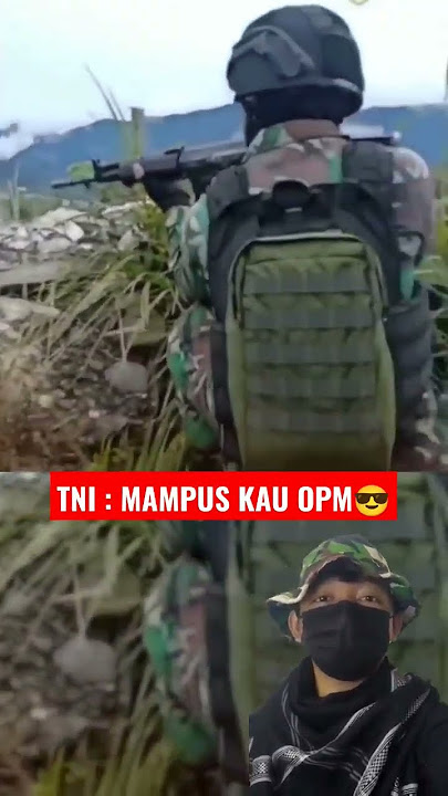 DETIK DETIK TNI TERIK KATA MAMPUS OPM #tni #tniindonesia #kopassus #shortvideo #tniad #sedih #intel