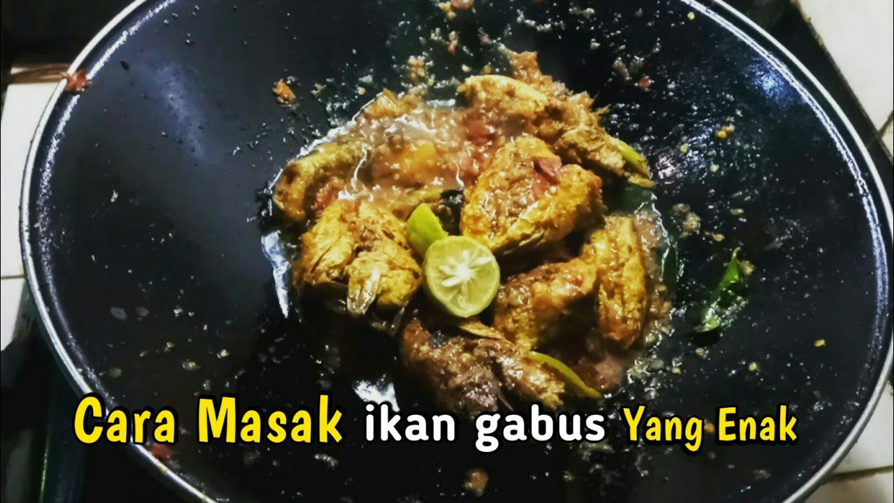 Cara memasak ikan gabus pedas yang enak YouTube