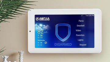 How to connect to wi-fi on your 7 inch keypad