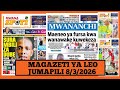 Magazeti Ya Leo Machi 8 2026 Jumapili Magazeti Ya Michezo Leo Asubuhi Ijumapili SIMBA