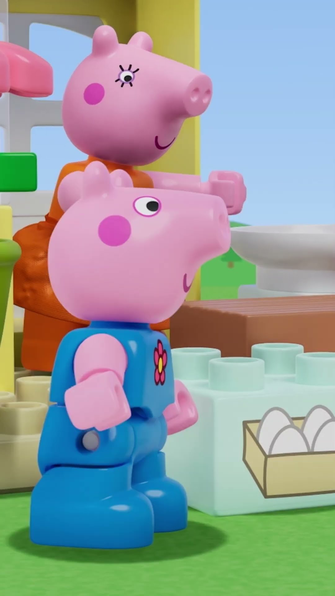 Ready Set Bake! #Shorts #PeppaPig #LEGODUPLO