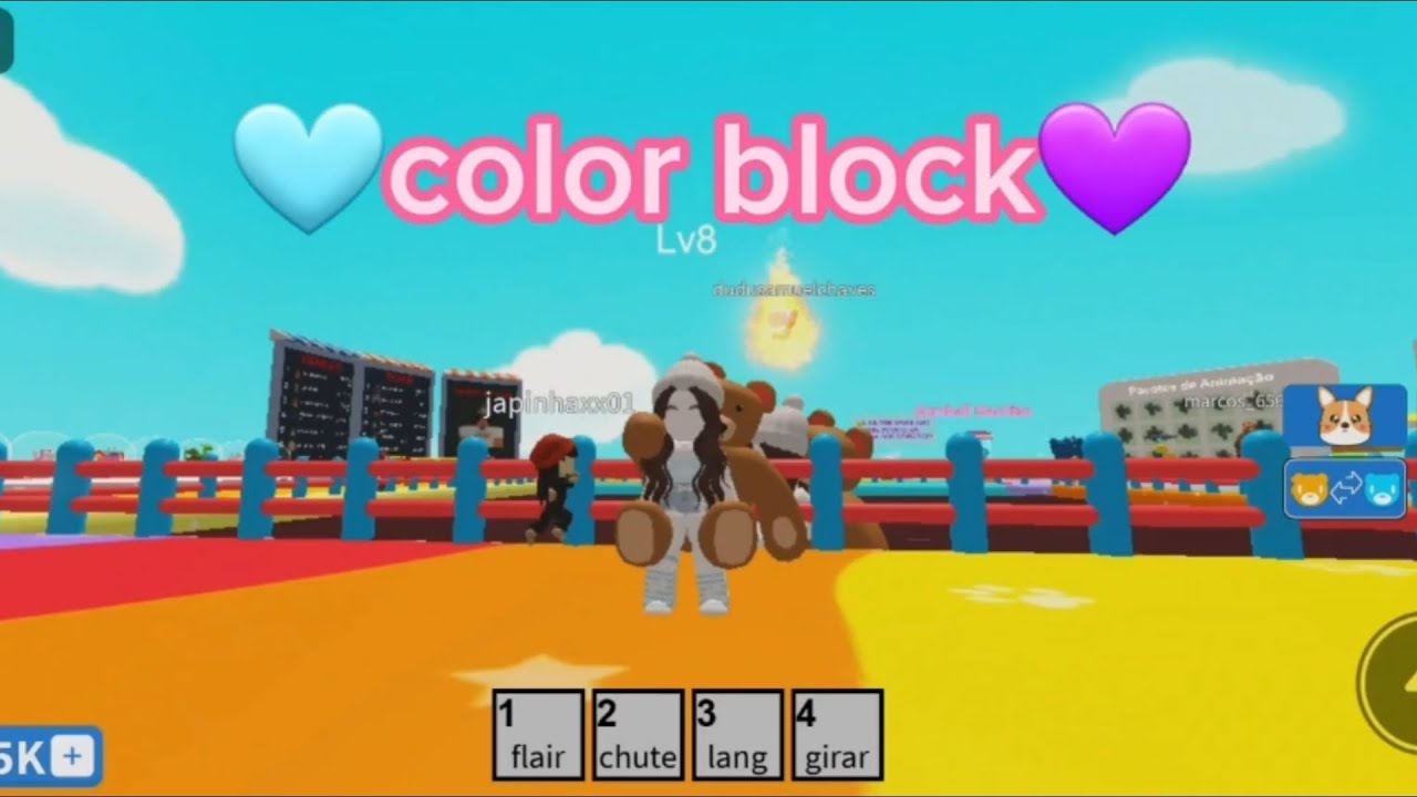 jogando Roblox(color block)???????????????????????? ??????? YouTube