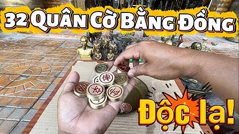 Bộ cờ bằng đồng _ Tượng Bác Hồ Bằng Đồng. Trưa 24-11 #đồcổcầnthơ #đồcổ 