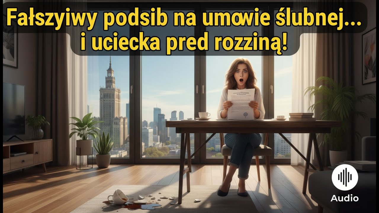 Fałszywy podpis na umowie ślubnej + Ucieczka do nowego życia