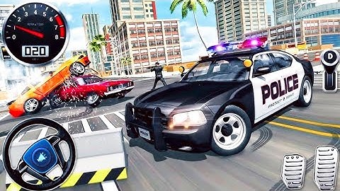 Real City Police Car Chase Gameplay Walkthrough Part 1 - (iOS, Android)